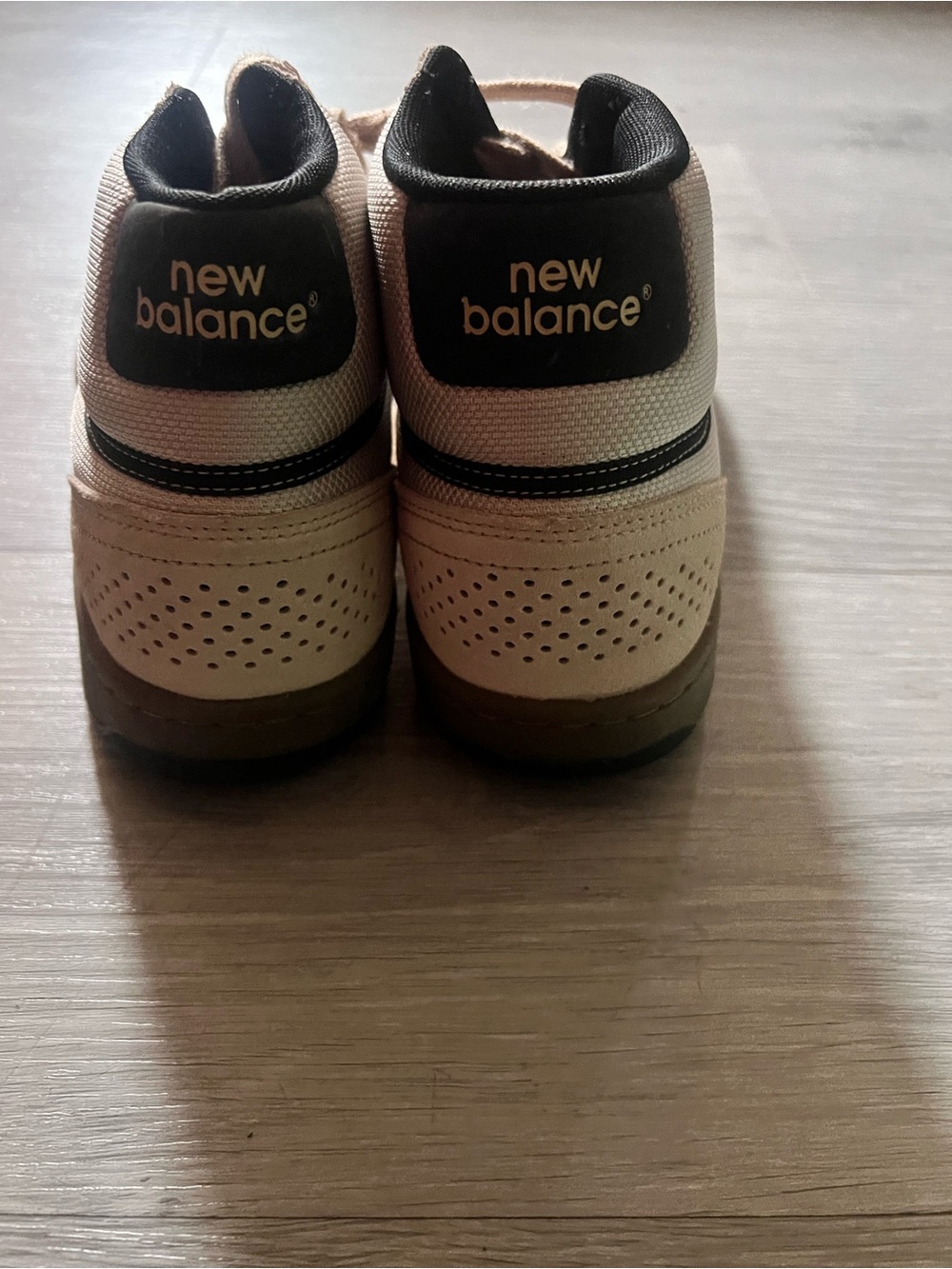 New Balance Men's Tan High-Top Sneakers - Picture 3 of 5